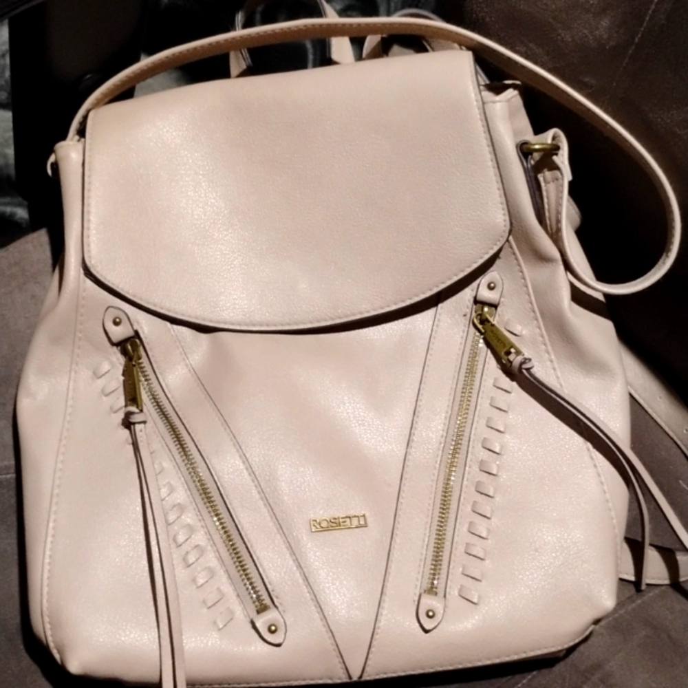 Rosetti leather backpack
